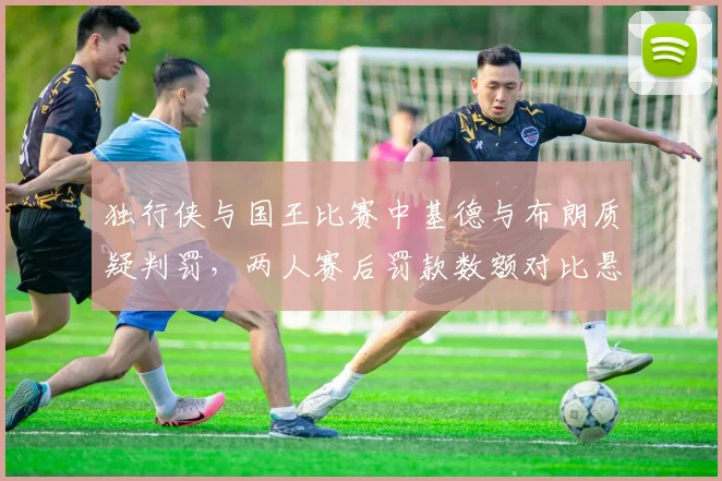 独行侠与国王比赛中基德与布朗质疑判罚,两人赛后罚款数额对比悬殊