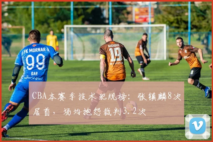 CBA本赛季技术犯规榜:张镇麟8次居首,场均抱怨裁判3.2次